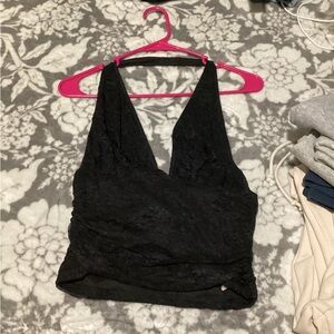 Windsor Black Lace Tank Top